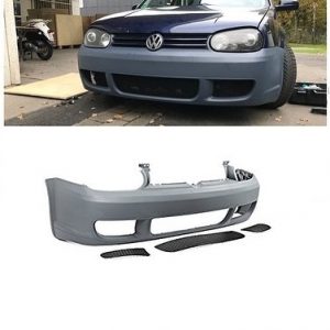 Paragolpes delantero VW Golf 4 R32 Look en PP (Kunststoffgitter)