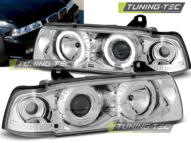 1510_0.jpg Faros ANGEL EYES CHROME para BMW E36 12.90-08.99 C/C