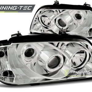 Faros CHROME para MERCEDES W202 C-Clase 06.93-06.00