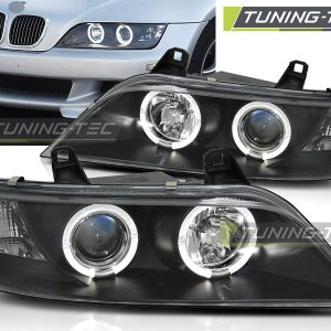 Faros ANGEL EYES BLACK para BMW Z3 01.96-02
