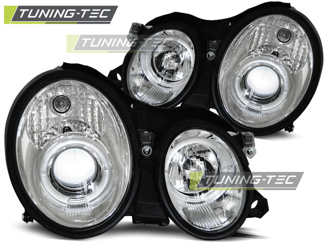 1665_0.jpg Faros ANGEL EYES CHROME para MERCEDES W208 CLK 03.97-04.02