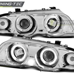Faros ANGEL EYES CHROME para BMW E46 05.98-08.01 S/T
