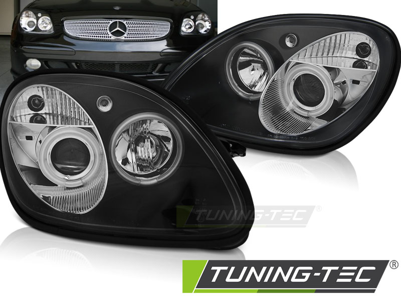1743_0.jpg Faros ANGEL EYES BLACK para MERCEDES R170 SLK 04.96-04