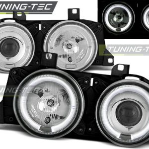 Faros ANGEL EYES CHROME para BMW E32/E3
