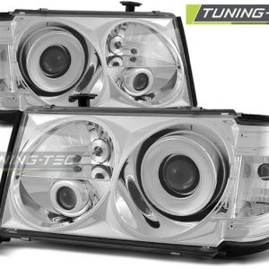 Faros CHROME para MERCEDES W124 E-Clase 05.93 – 06.95