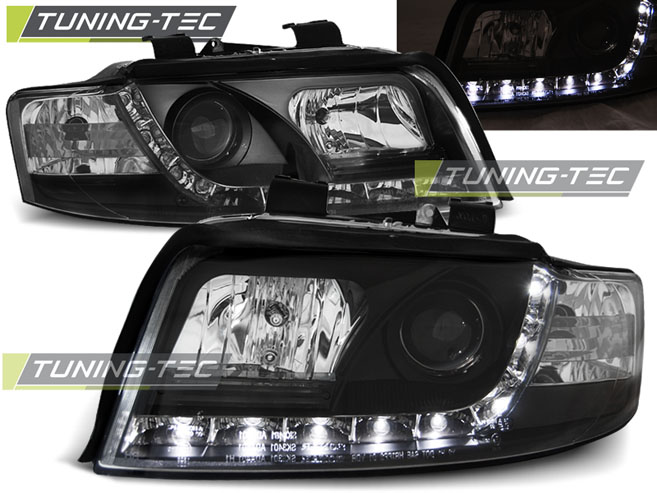 2129_0.jpg Faros DAYLIGHT NEGRO para AUDI A4 B6 10.00-10.04
