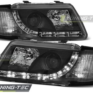 Faros DAYLIGHT NEGRO para AUDI A3 8L 08.96-08.00