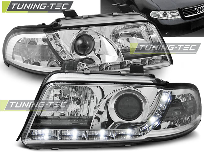 2134_0.jpg Faros DAYLIGHT CROMO para AUDI A4 B5 01.99-09.00