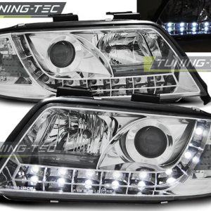 Faros DAYLIGHT CROMO para AUDI A6 05.97-05.01