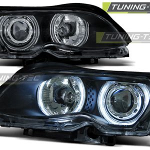 Faros ANGEL EYES CCFL BLACK para BMW E46 09.01-03.05