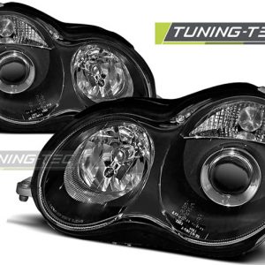 Faros BLACK para MERCEDES W203 C-Clase 07.00-03.04