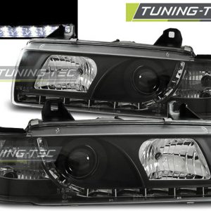 Faros DAYLIGHT BLACK para BMW E36 12.90-08.99