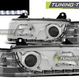 Faros DAYLIGHT CHROME para BMW E36 12.90-08.99