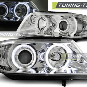 Faros ANGEL EYES CCFL CHROME para BMW E90/E91 03.05-08.08
