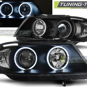 Faros ANGEL EYES CCFL BLACK para BMW E90/E91 03.05-08.08