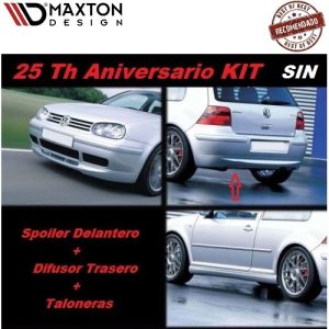 Body Kit MAXTON VW Golf 4 25Th Look / 25 Aniversario (SIN Salida)