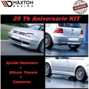 Body Kit MAXTON VW Golf 4 25Th Look / 25 Aniversario (CON Salida)