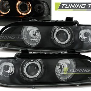Faros ANGEL EYES BLACK para BMW E39 95-03