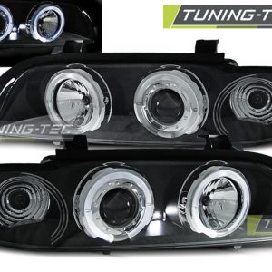 Faros ANGEL EYES BLACK para BMW E39 09.95-06.03