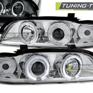 Faros ANGEL EYES CHROME para BMW E39 09.95-05.03