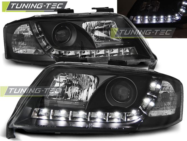 2725_0.jpg Faros DAYLIGHT NEGRO para AUDI A6 06.01-05.04