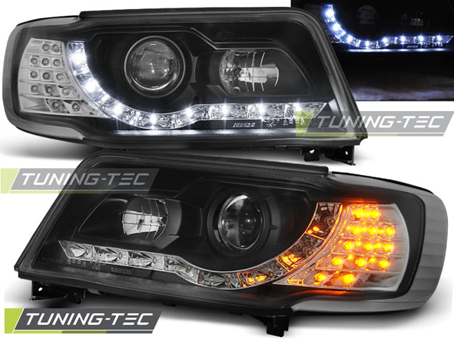 2750_0.jpg Faros DAYLIGHT NEGRO para AUDI 100 C4 12.90-06.94