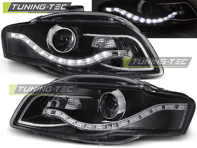 2757_0.jpg Faros DAYLIGHT NEGRO para AUDI A4 B7 11.04-03.08