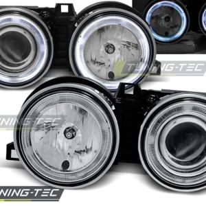Faros ANGEL EYES CHROME para BMW E30 11.82-06.94