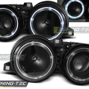 Faros ANGEL EYES BLACK para BMW E30 11.82-06.94