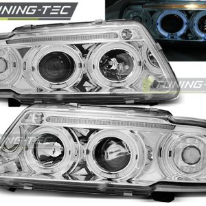 Faros ANGEL EYES CROMO para AUDI A3 8L 08.96-08.00