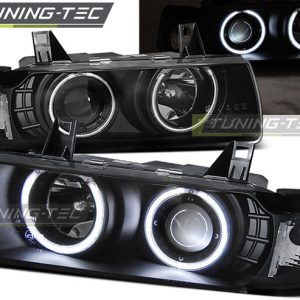 Faros ANGEL EYES CCFL BLACK para BMW E36 12.90-08.99 S/C/T
