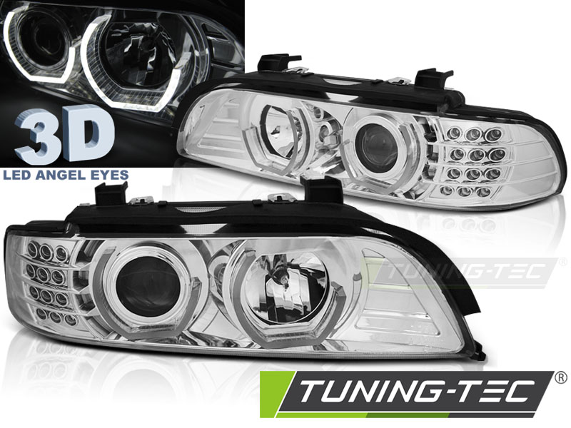 2929_0.jpg Faros ANGEL EYES 3D CHROME para BMW E39 09.95-06.03