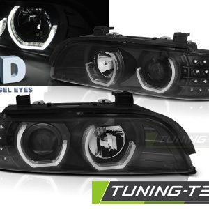 Faros ANGEL EYES 3D BLACK para BMW E39 09.95-06.03