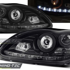 Faros DAYLIGHT BLACK para MERCEDES W220 S-Clase 09.98-05.05