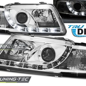 Faros Real DRL CROMO para AUDI A3 8L 08.96-08.00
