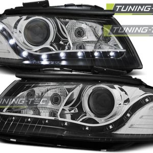 Faros DAYLIGHT NEGRO para AUDI A3 8P 05.03-03.08