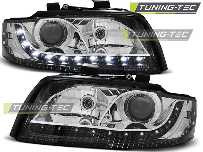 3093_0.jpg Faros DAYLIGHT NEGRO para AUDI A4 B6 10.00-10.04