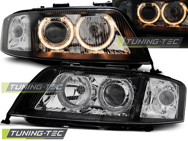 3099_0.jpg Faros ANGEL EYES NEGRO para AUDI A6 05.97-06.01
