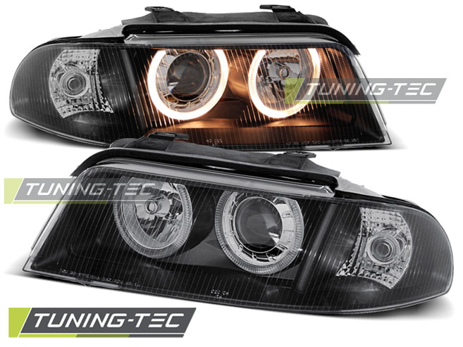 3103_0.jpg Faros ANGEL EYES NEGRO para AUDI A4 B5 01.99-09.00