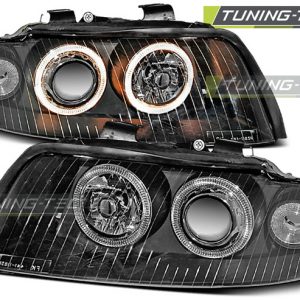 Faros ANGEL EYES NEGRO para AUDI A4 B5 10.00-10.04