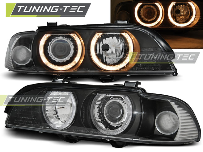 3124_0.jpg Faros XENON ANGEL EYES BLACK para BMW E39 09.95-06.03