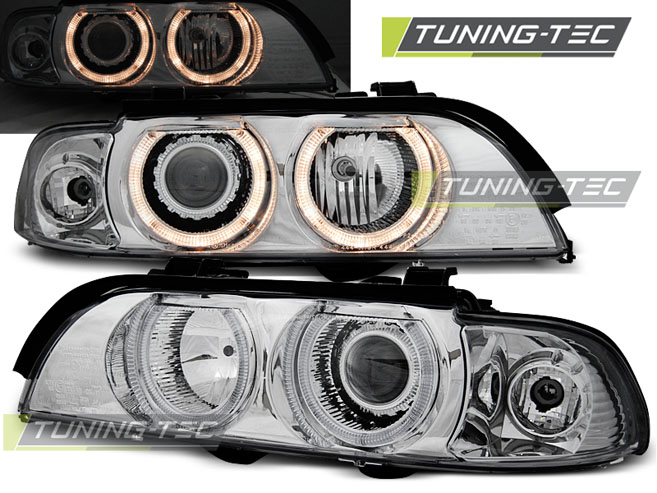 3125_0.jpg Faros ANGEL EYES CHROME para BMW E39 09.95-06.03