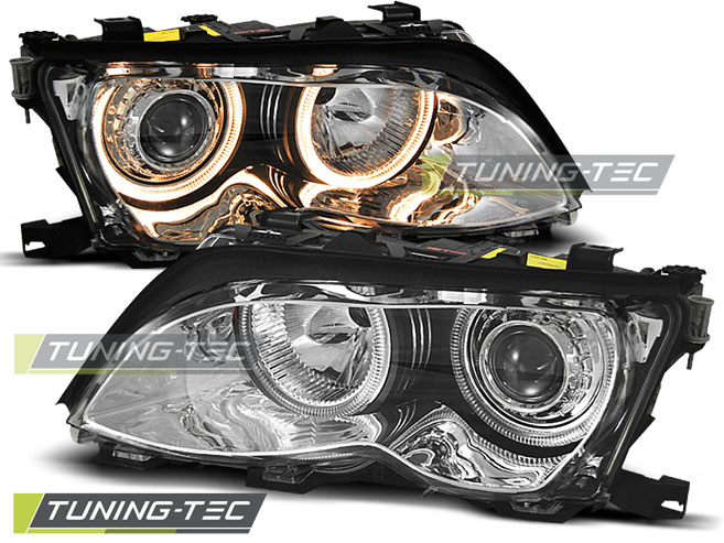 3157_0.jpg Faros ANGEL EYES CHROME para BMW E46 09.01-03.05 S/T