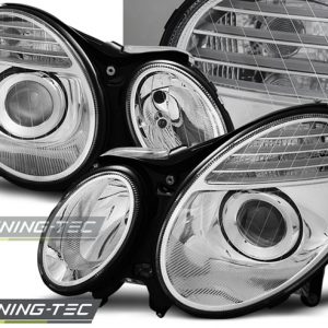 Faros CHROME para MERCEDES W211 E-Clase 03.02-04.06