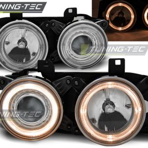 Faros ANGEL EYES CHROME para BMW E32/E34