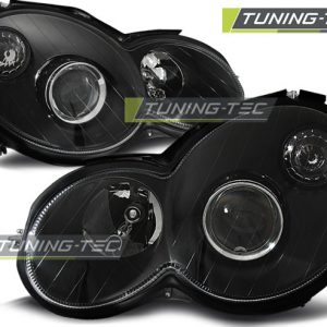 Faros BLACK para MERCEDES CL203 C-Clase 00-04