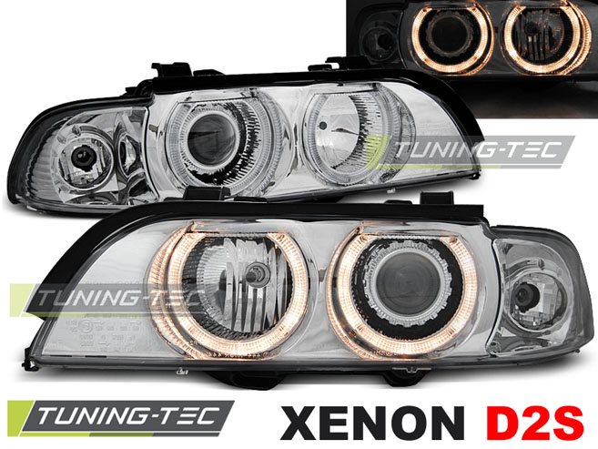 3374_0.jpg Faros XENON ANGEL EYES CHROME para BMW E39 09.95-06.03