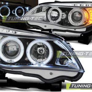 Faros ANGEL EYES CHROME LED INDICATOR para BMW E60/E61 03-07