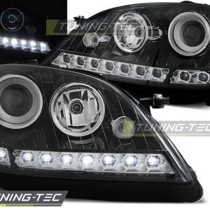 Faros DAYLIGHT BLACK para MERCEDES W164 ML M-Clase 05-07