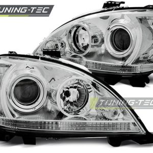 Faros CHROME para MERCEDES W163 ML M-Clase 09.01-05